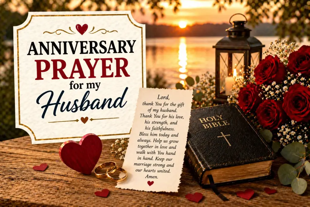 Anniversary Prayer For Husband