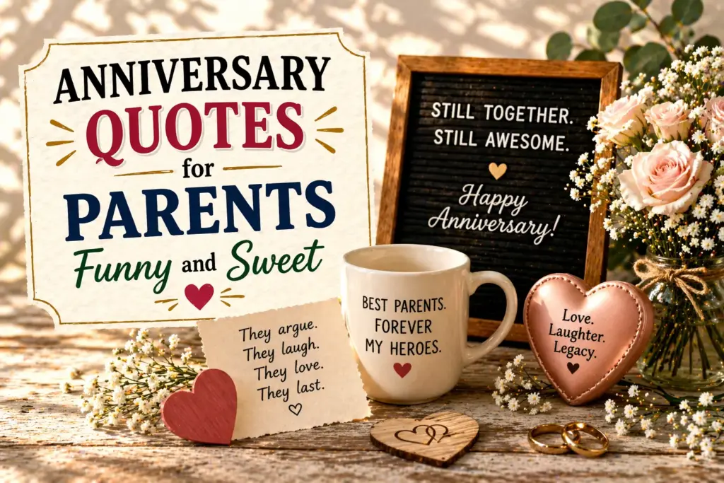 Anniversary Quotes for Parents Funny and Sweet