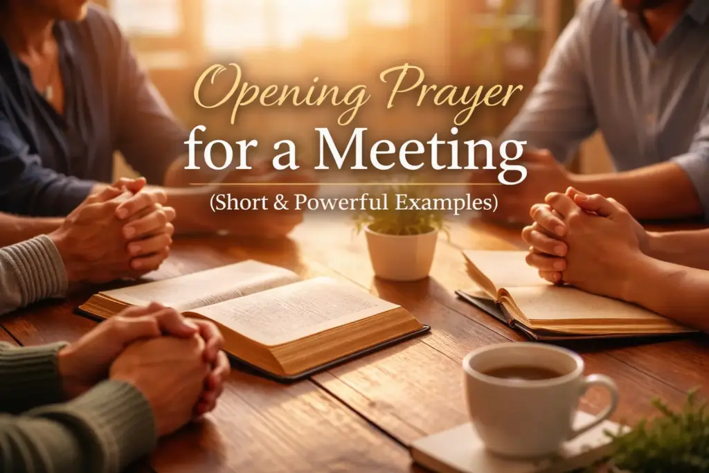 Opening Prayer for a Meeting -Short - Powerful Examples- 2-readygotools
