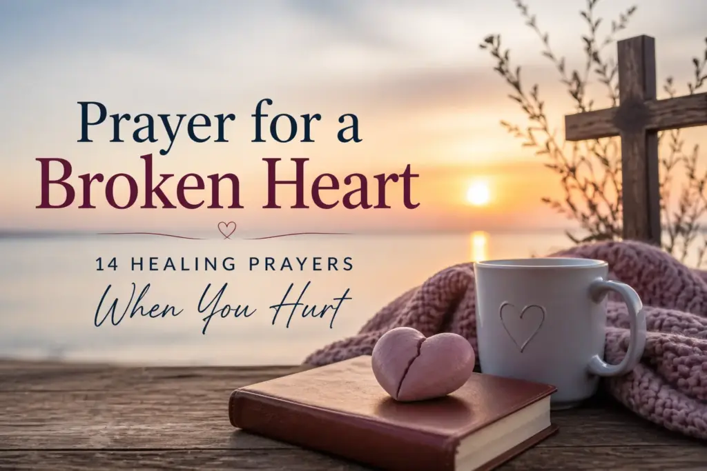 Prayer for a Broken Heart - 14 Healing Prayers When You Hurt