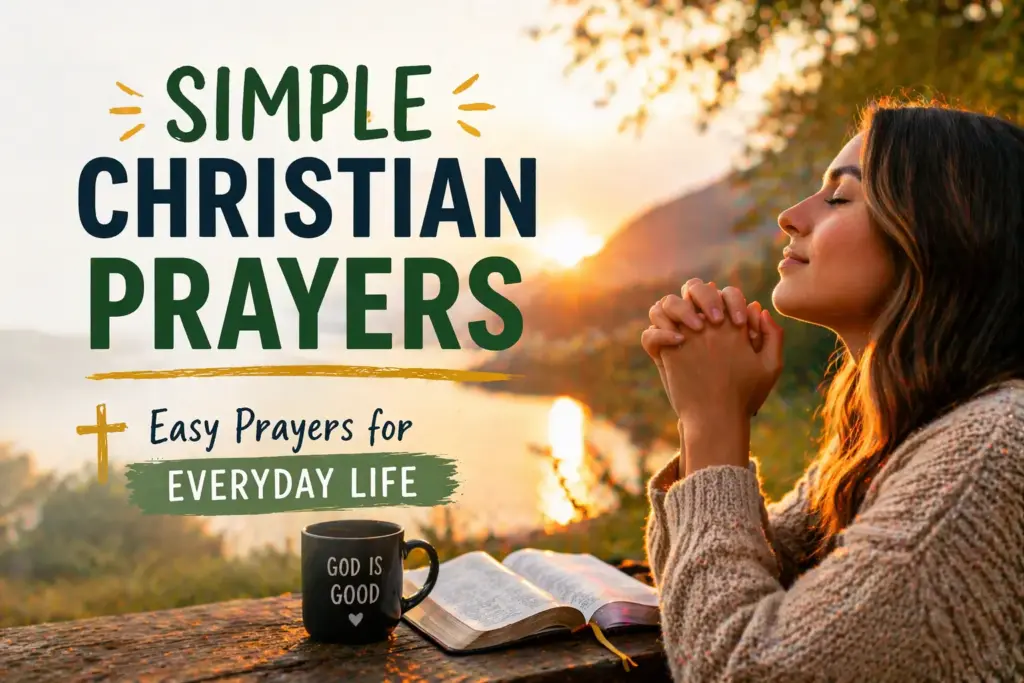Simple Christian Prayers – Easy Prayers for Everyday Life