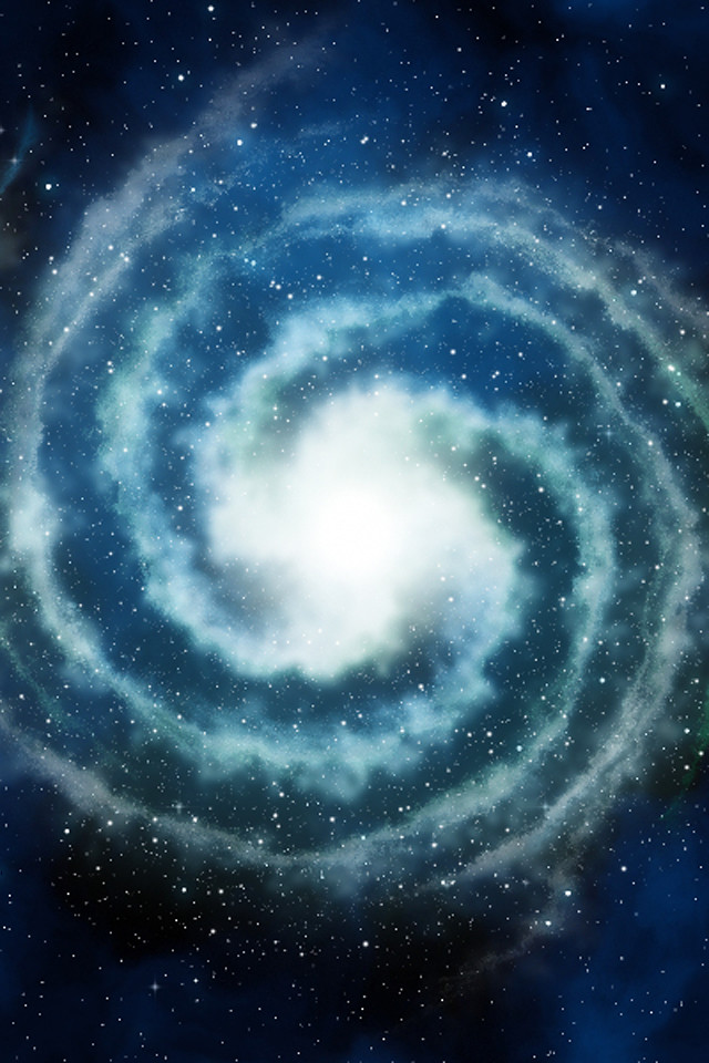 iPhone Background - Spiral Galaxy