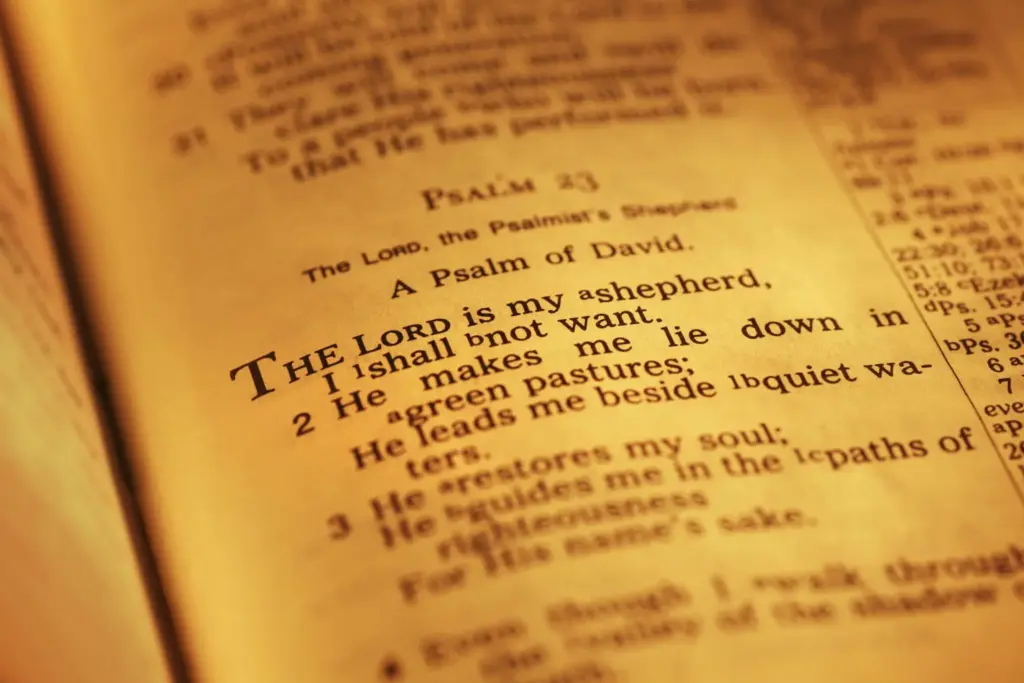 who wrote psalms 23-readygotools